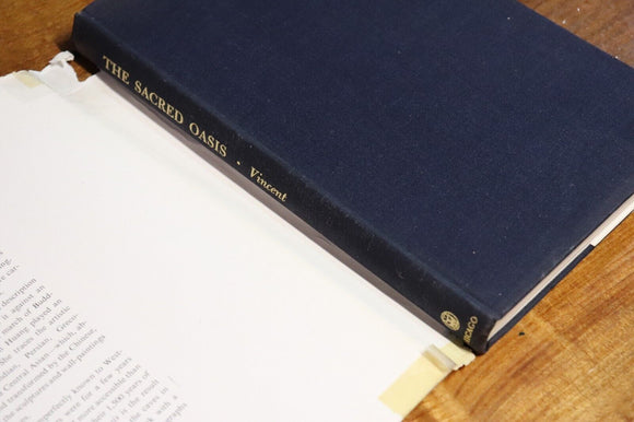 1953 The Sacred Oasis by Irene V. Vincent Chinese Buddhist History Book