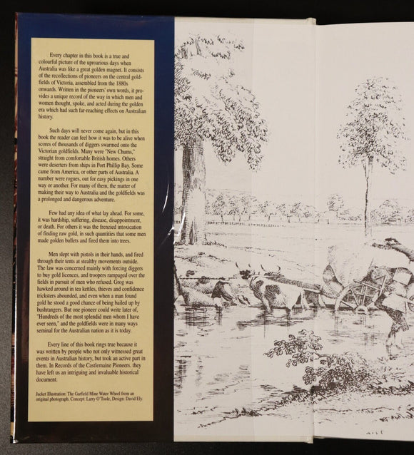 1996 Records Of The Castlemaine Pioneers Australian Gold Mining History Book