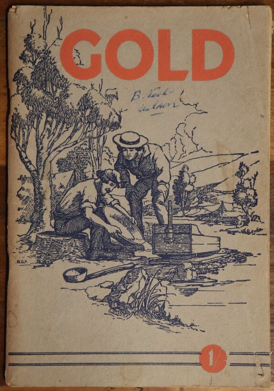 1944 Gold: The Romance Of Its Discovery In Australia Australian History Book