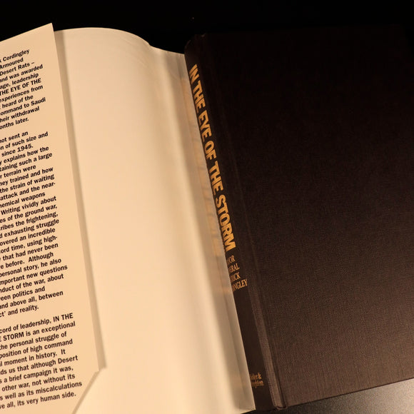 In The Eye Of The Storm Gulf War 1996 SIGNED Military History Book P. Cordingley