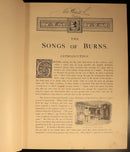 The Songs Of Robert Burns by Lees & Shelley c1896 Antique Poetry History Book-11