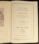 c1920 Countries Of The World JA Hammerton Antique Reference Book Vol 5. Maps-6