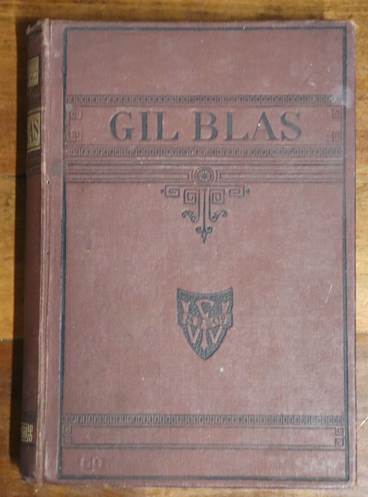 c1900 Adventures Of Gil Blas Of Santillane Antique Literature Fiction Book