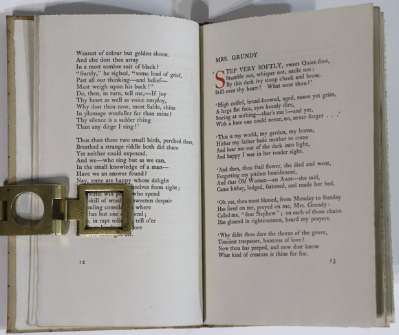 1917 The Sunken Garden by Walter De La Mare Ltd 1st Edition British Fiction Book