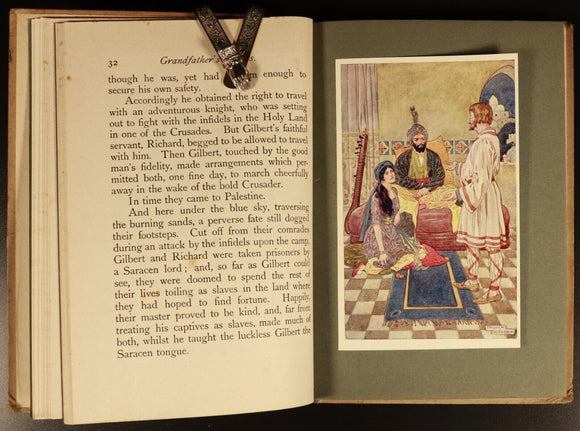 c1920 Dick Whittington Tales Of Old London by F.E Melton Antique Children's Book
