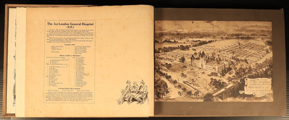 c1916 Heart Of Empire You Came To Defend Antique British Military Book WW1