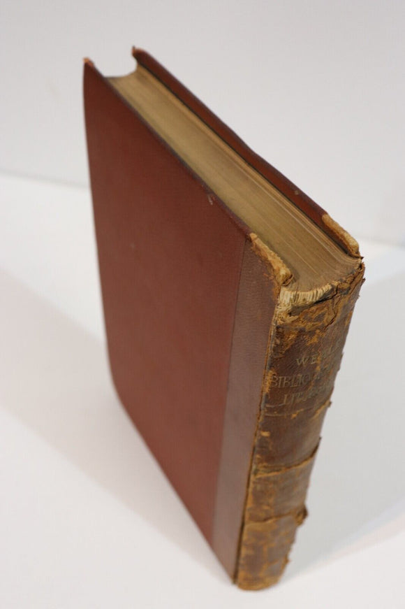 1886 Bibliographia Liturgica by W.H.I. Weale Theology Religious Reference Book
