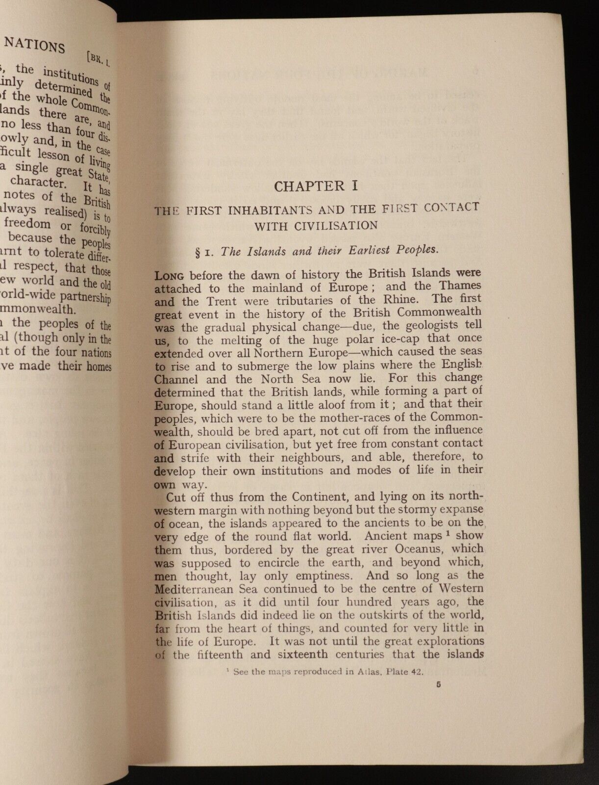 1937 Short History Of British Commonwealth To 1763 Antique British History Book