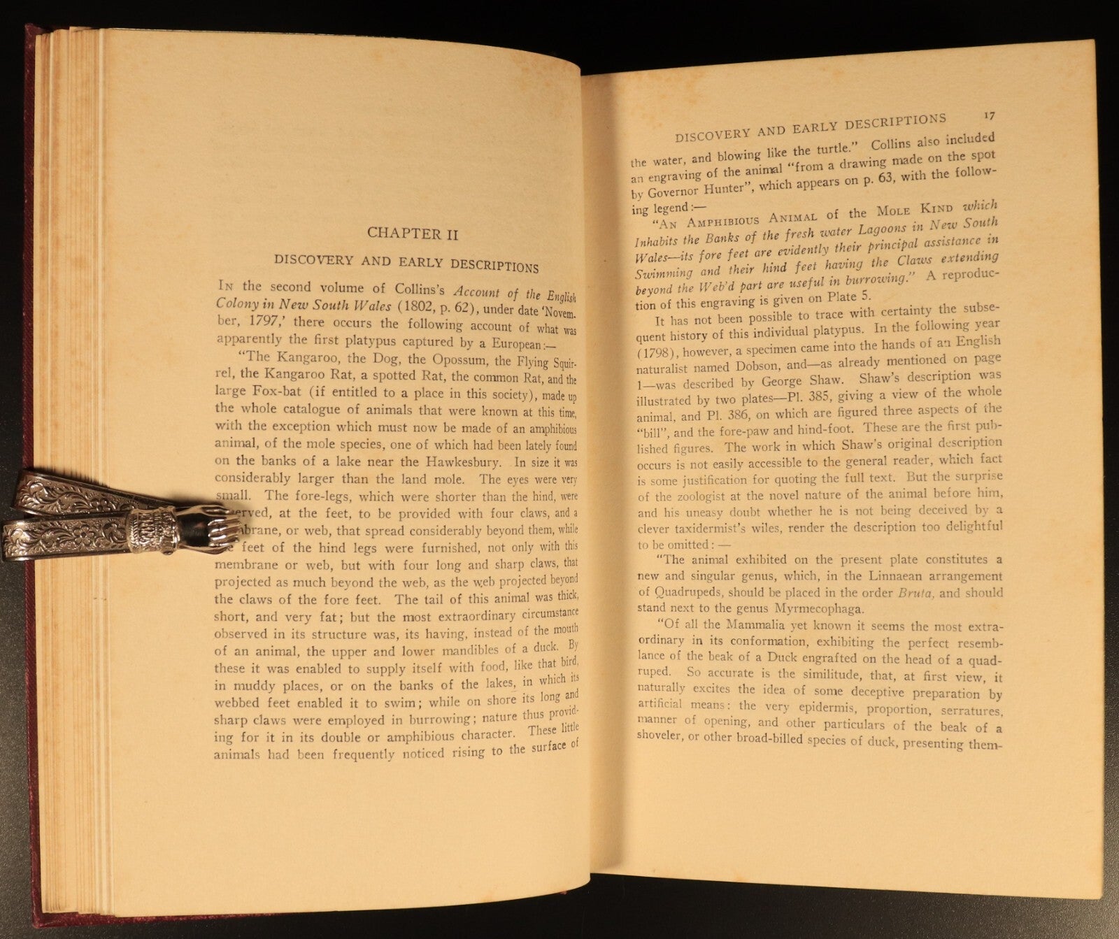 1927 The Platypus by Harry Burrell Australian Natural History Book 1st Ed