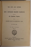 1870 2vol Life & Letters Of Richard Harris Barham Antiquarian Biography Book Set-3