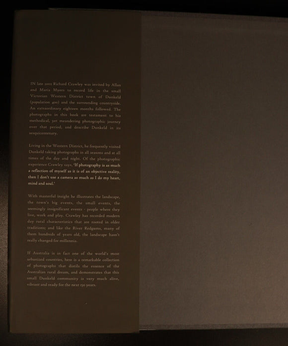 2004 A Dunkeld Portfolio by R. Crawley Australian History Book Western Victoria