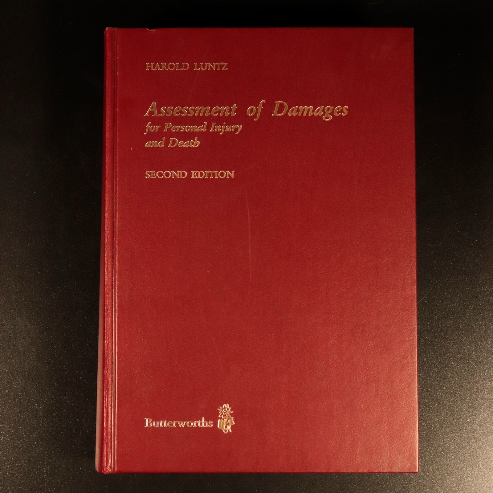 Assessment Of Damages Personal Injury by Harold Luntz 1983 Legal Reference Book