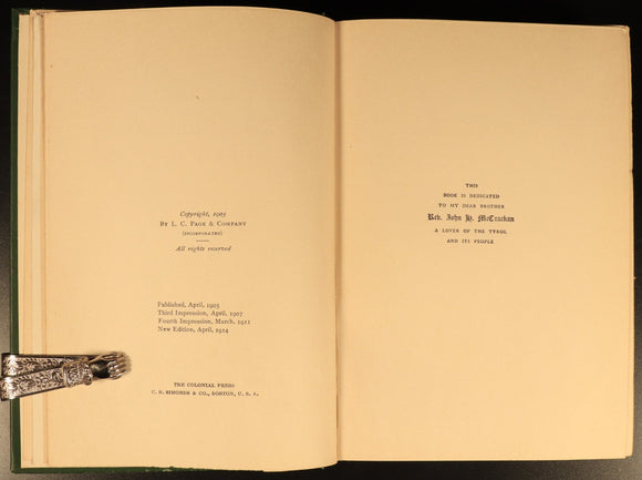 1914 The Spell Of Tyrol by WD McCrackan Antique Illustrated Travel Book Austria