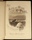 1883 Life & Work Of St Paul by F.W. Farrar Antique Theology Book Illustrated-5