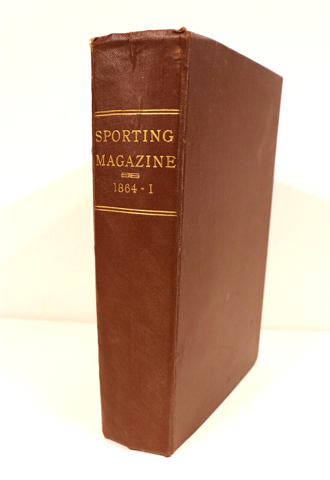 1864 The Sporting Magazine & Sporting Review Antique British Sport History Book