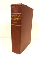 1864 The Sporting Magazine & Sporting Review Antique British Sport History Book-1
