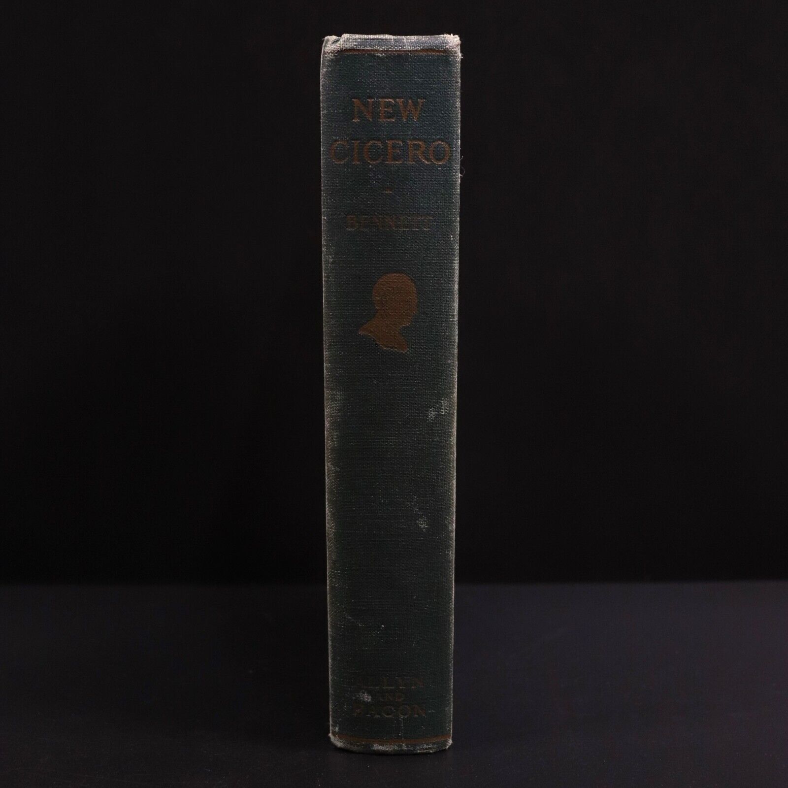 1946 Selections From Cicero by Charles E. Bennett Antique Roman History Book