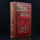1883 Girls & Their Ways: A Book For & About Girls Illustrated Antiquarian Book-1