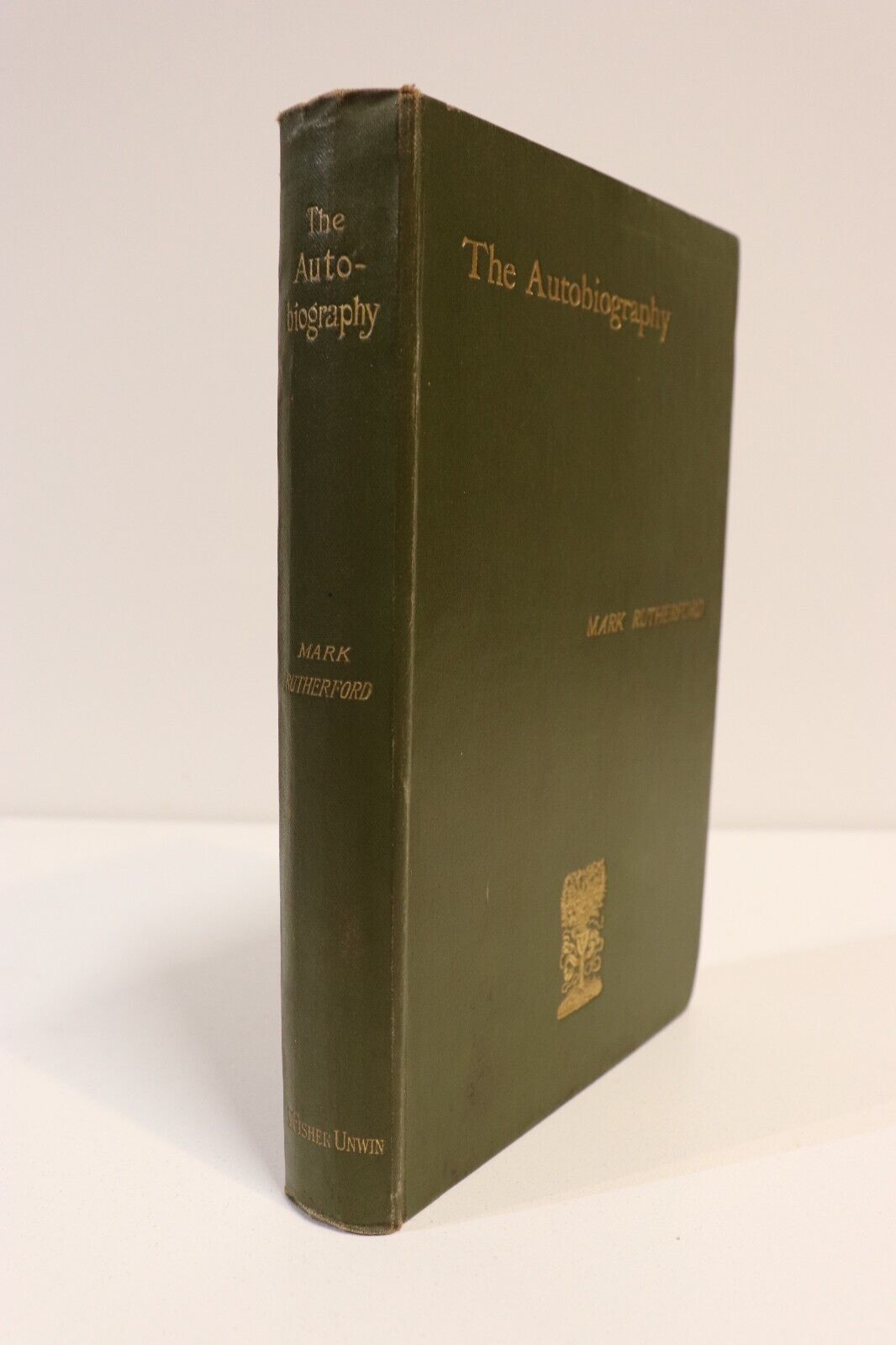 1896 The Autobiography Of Mark Rutherford Antique British Literature Book