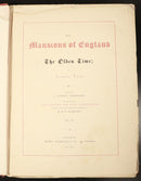 1869 4vol The Mansions Of England In Olden Time Antiquarian Architecture Books-17