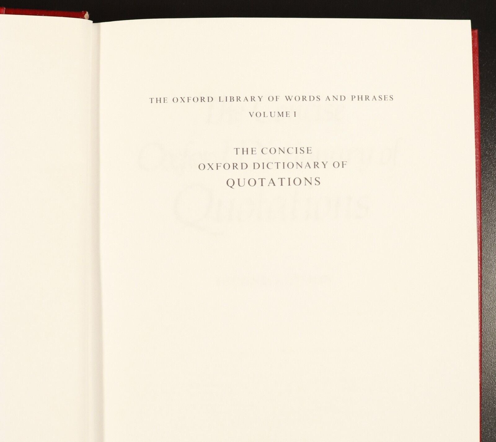 1990 3vol The Oxford Library Of Words & Phrases English Language Reference Books