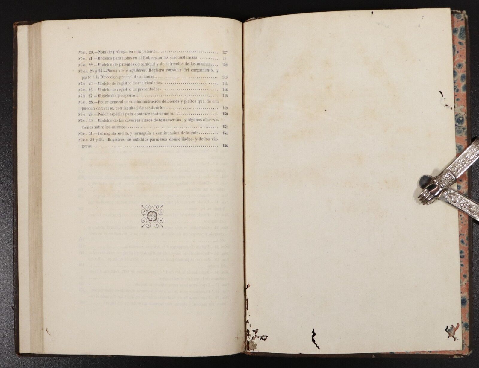 1858 Guía Práctica para los consulados de España Antiquarian History Book Spain