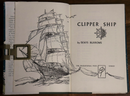 1965 Clipper Ship by Denys Burrows Australian Vintage Maritime Fiction Book-2