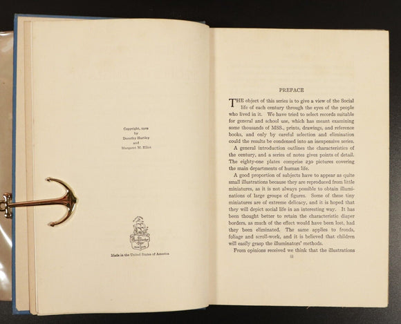 1926 2vol Life & Work Of The People Of England Antique British History Book