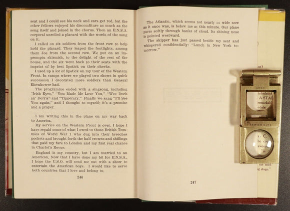 1945 A Star Danced - Gertrude Lawrence Antique Autobiography Book London Musical