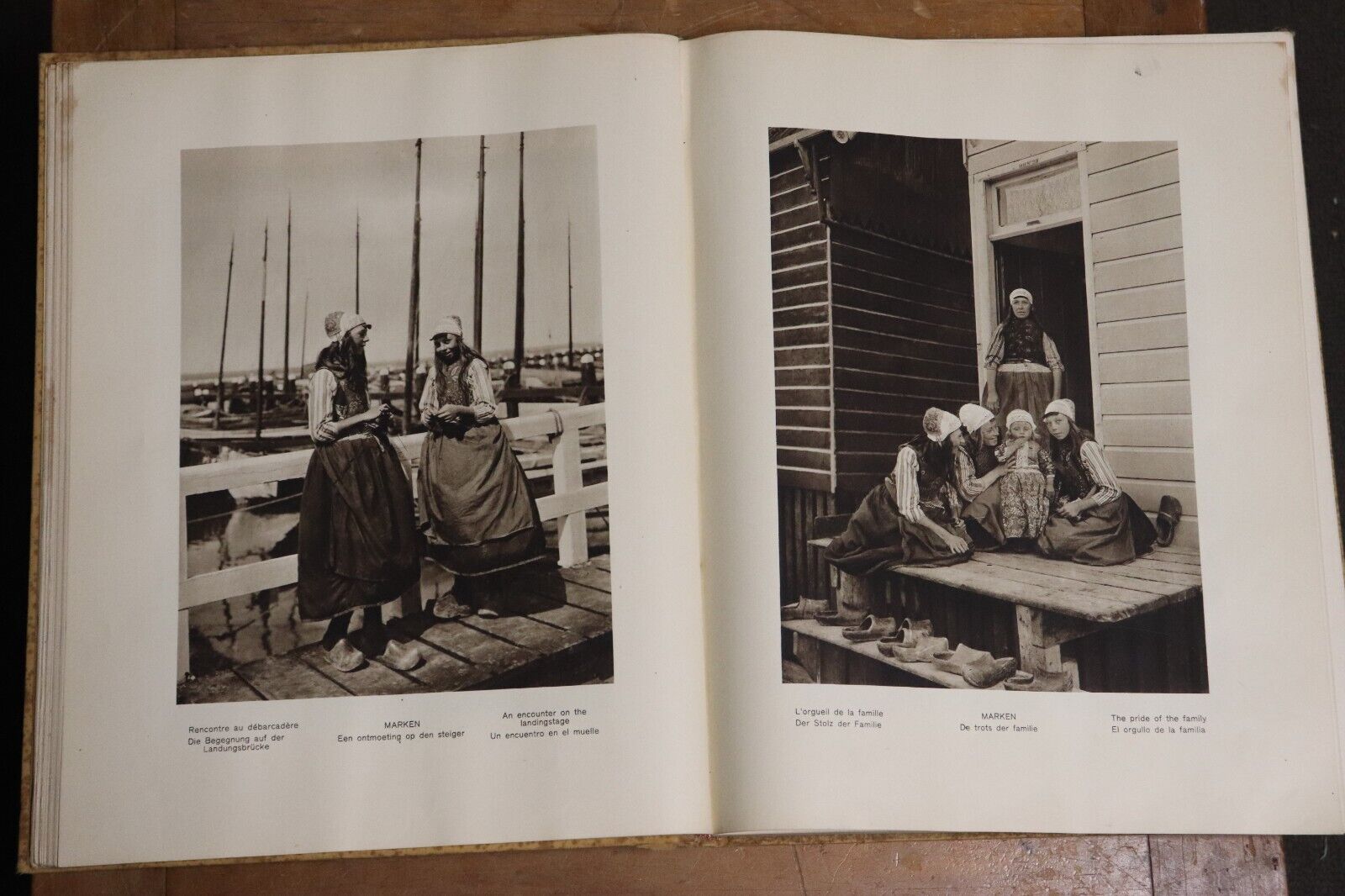 c1930 Holland - Landscape, Architecture, National Life Antique Photo Book