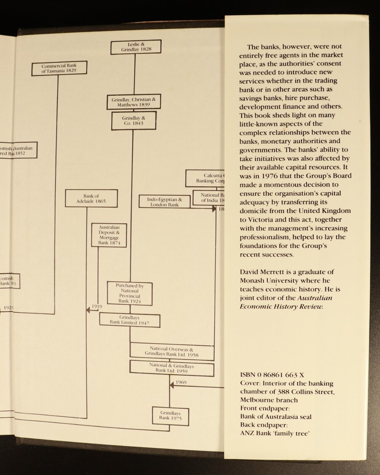 1985 ANZ Bank by David Merrett Australian Banking & Financial History Book 1st