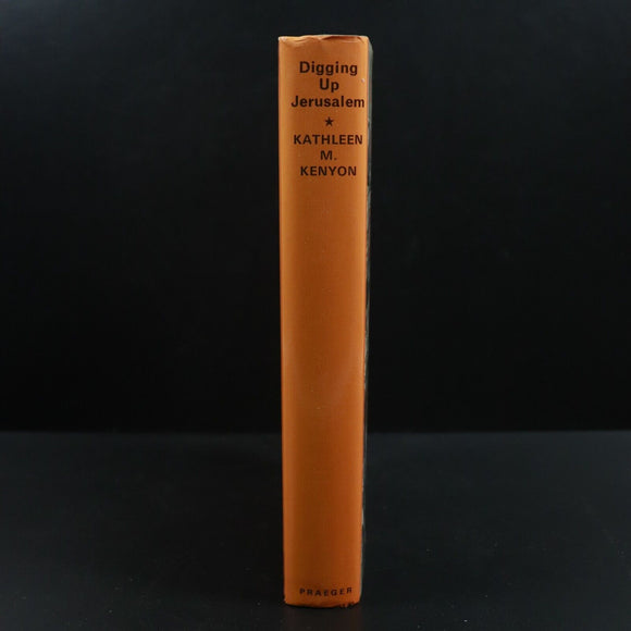 1974 Digging Up Jerusalem by Kathleen M. Kenyon Archaeology History Book