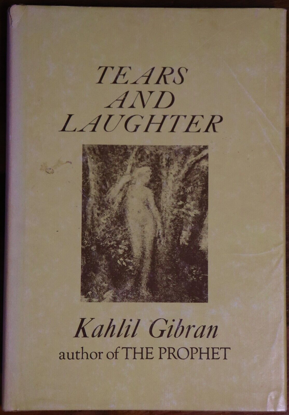 1949 Tears & Laughter by Kahlil Gibran Vintage Literature Philosophy Book