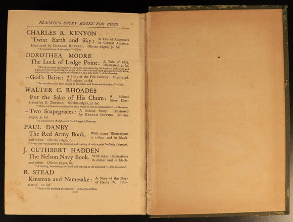 1912 On The Irrawaddy by G.A. Henty Antique Illustrated Military Fiction Book