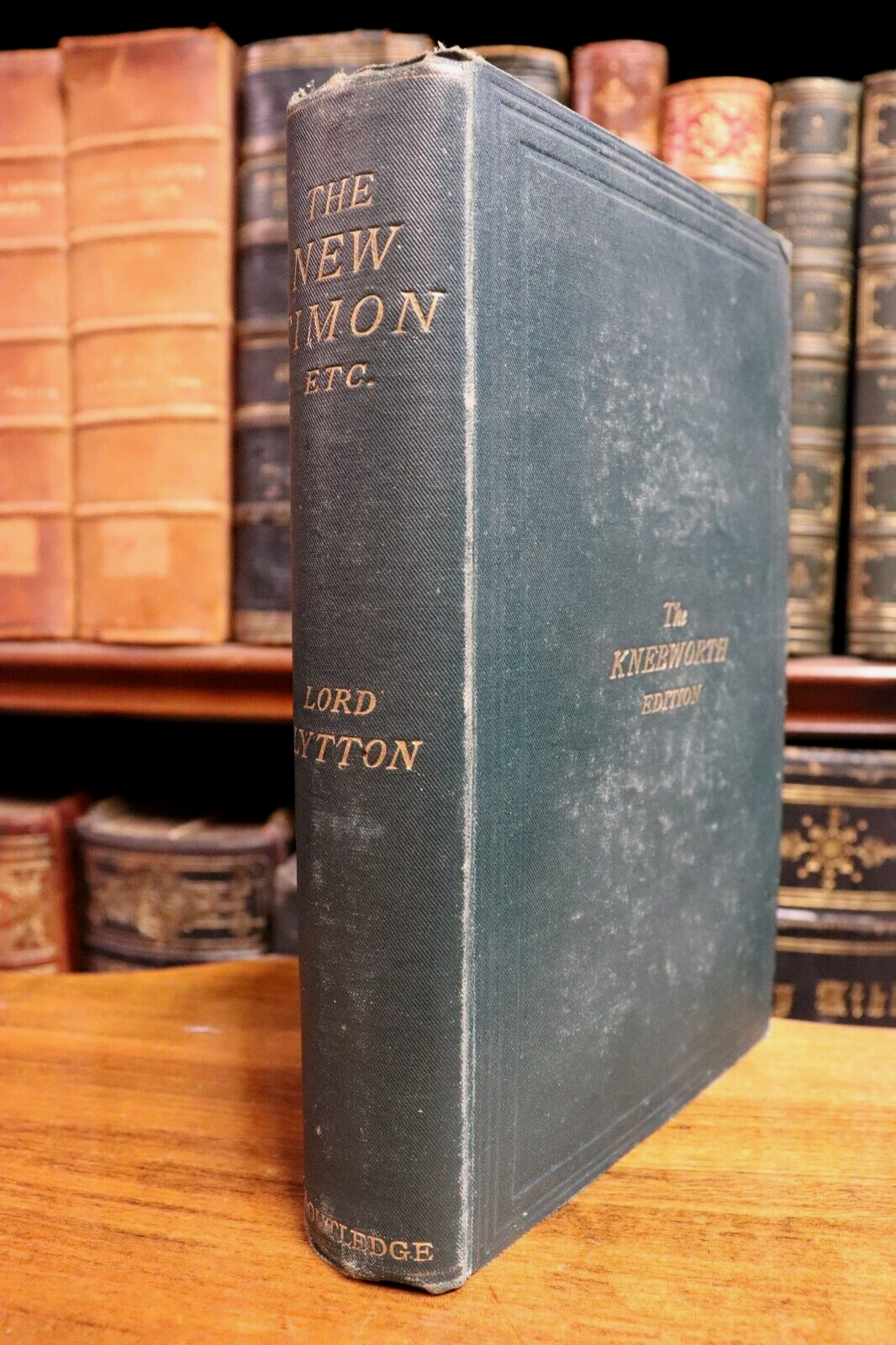 1875 The New Timon by Lord Lytton Antique Poetry & Literature Book