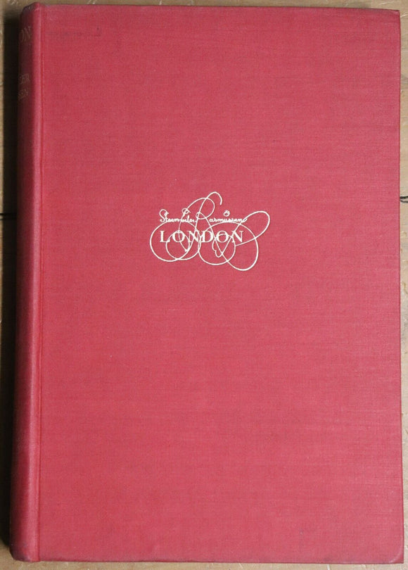 1948 London: The Unique City by Steen Eiler Rasmussen Antique History Book