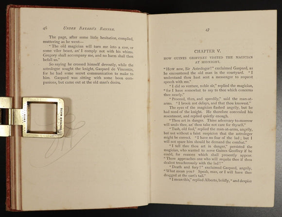 1886 Under Bayard's Banner by Henry Frith Antique Illustrated Irish Fiction Book