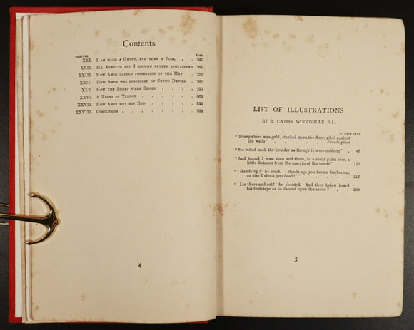 c1915 Treasure Of Kings by Charles Gilson Antique Illustrated Childrens Book