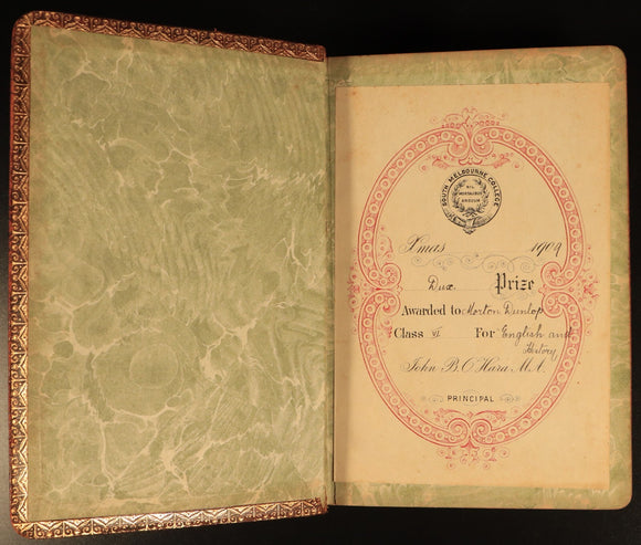 c1905 The Poetical Works Of John Greenleaf Whittier Antique American Poetry Book