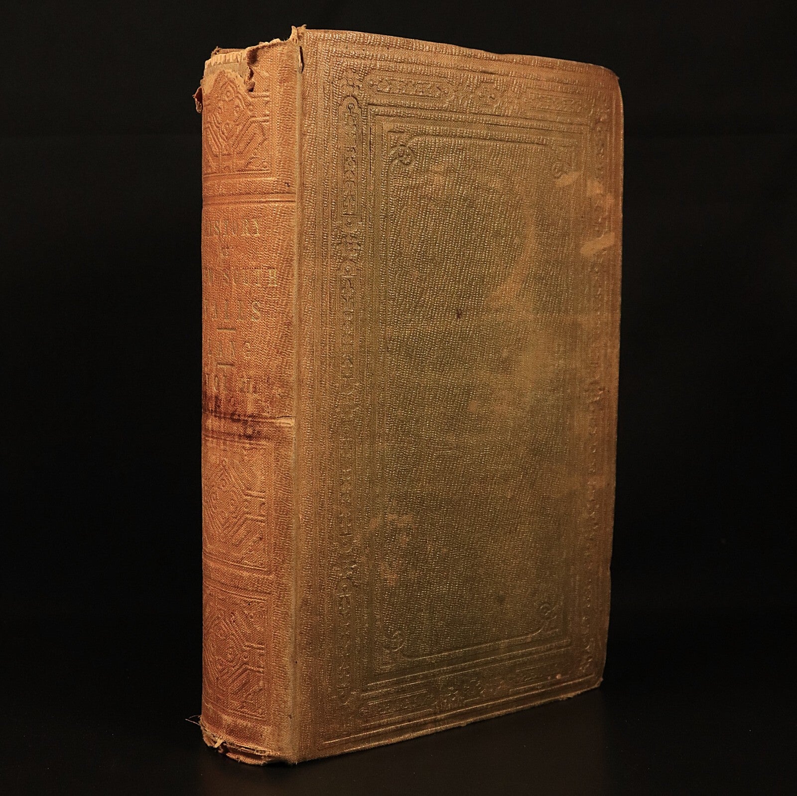 1852 Account Of New South Wales by J.D. Lang Antiquarian Australian History Book