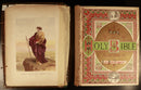 c1880 Brown's Self Interpreting Family Bible Large Antiquarian Illustrated Bible-4