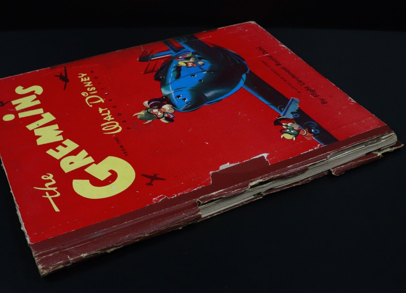 1943 The Gremlins From Walt Disney by Roald Dahl Antique Childrens Book R.A.F.