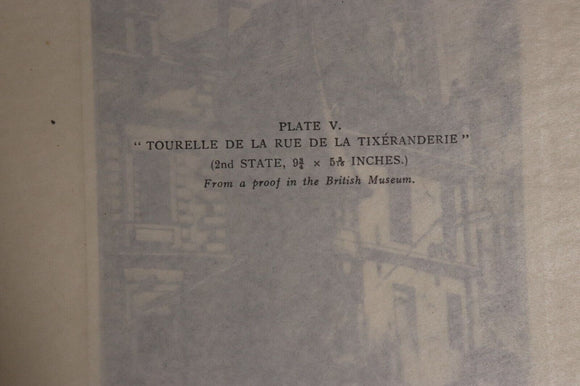 1927 Modern Masters Of Etching: Charles Meryon Antique Art History Book
