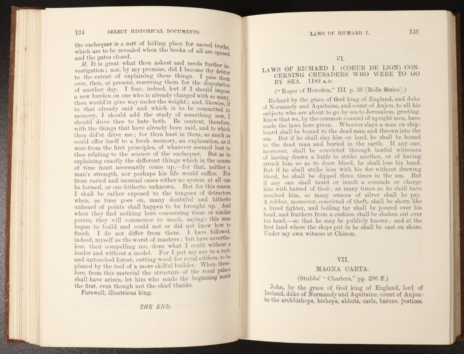 1925 Select Historical Documents Of The Middle Ages Antique History Book