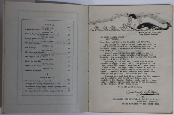 1944 It Began With Dalton The Dolphin by K. Neville Antique Children's Book