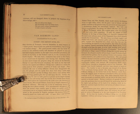 1840 The Colonial Magazine Commercial etc Antiquarian Australian History Book