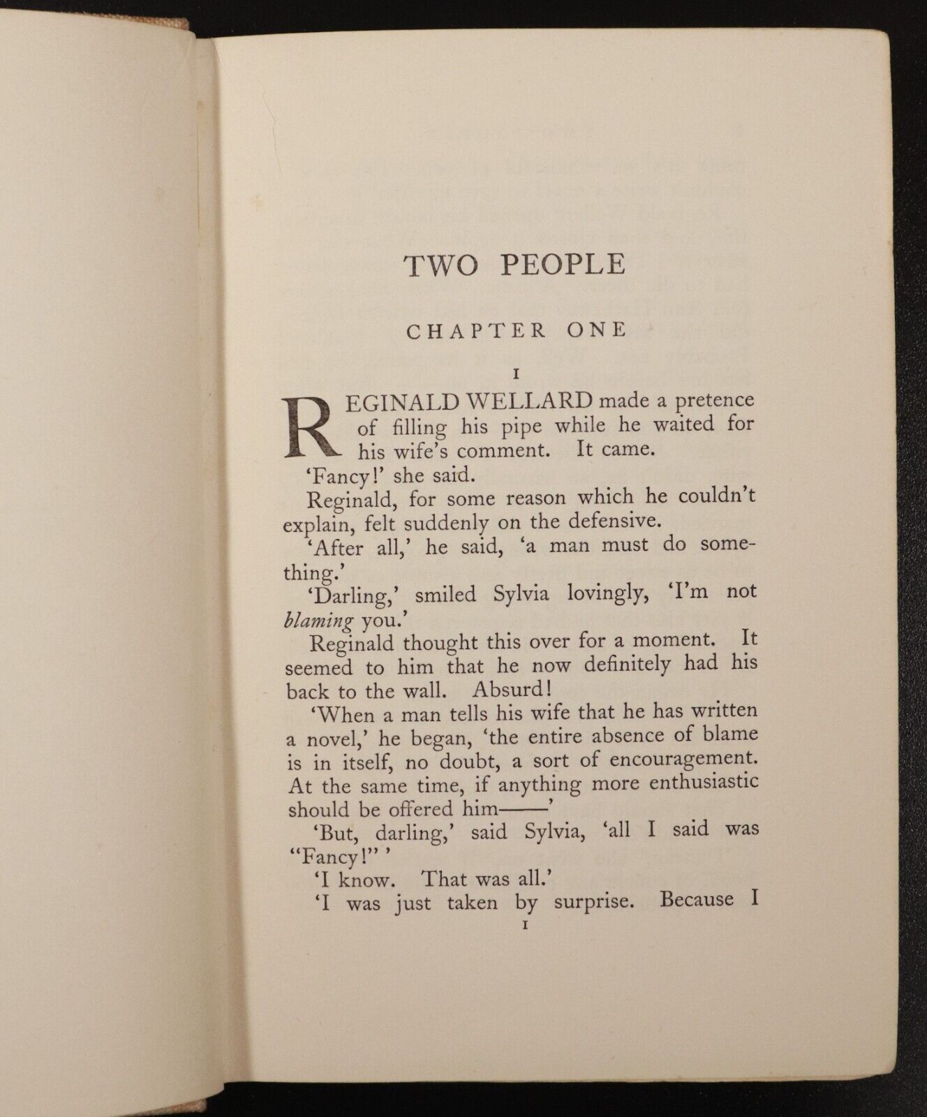 1931 Two People by A. A. Milne Antique Fiction Book Novel 2nd Edition