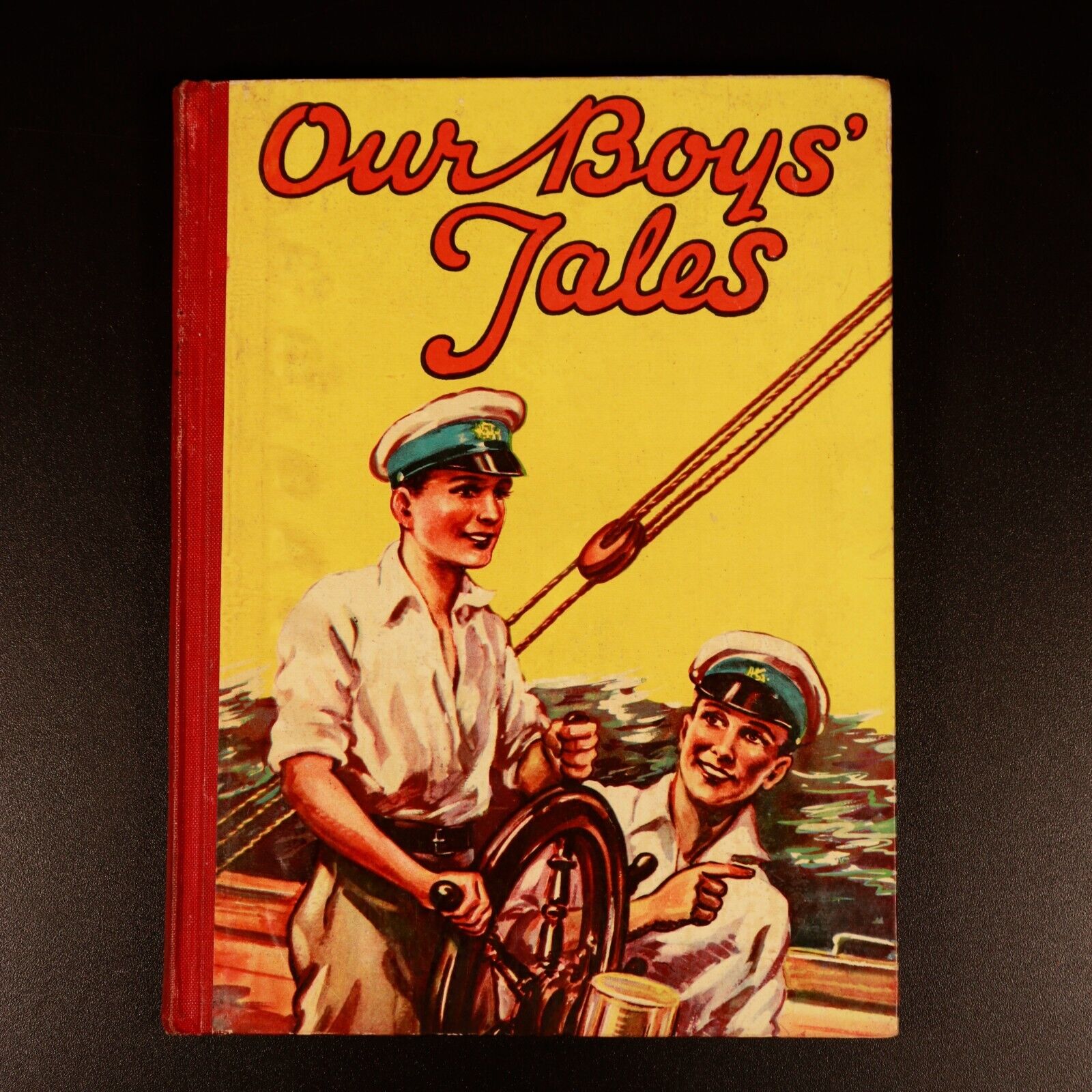 c1950 Our Boys' Tales Vintage Illustrated Children's Book Renwick Of Otley