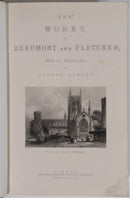 1856 The Works Of Beaumont & Fletcher by G. Darley Antique Literature Book-4