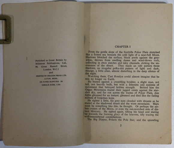 1954 Enterprise 2115 by Charles Grey Classic Science Fiction Book